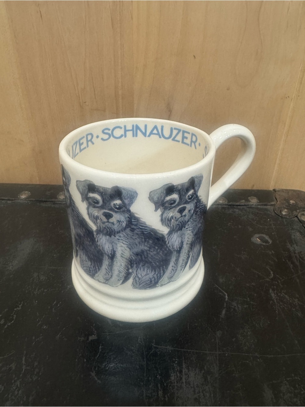Emma Bridgewater Schnauzer Dog Mug Half Pint Mug Discontinued